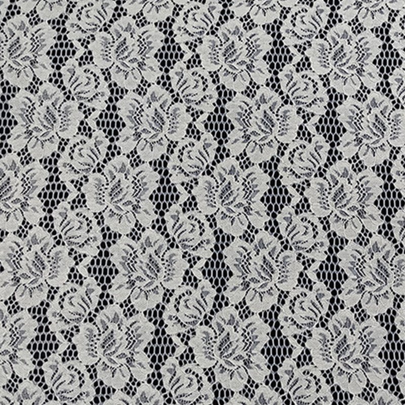 Lace Fabric Cutwork Floral Nylon for Women's Wear Wholesale Supplier 12